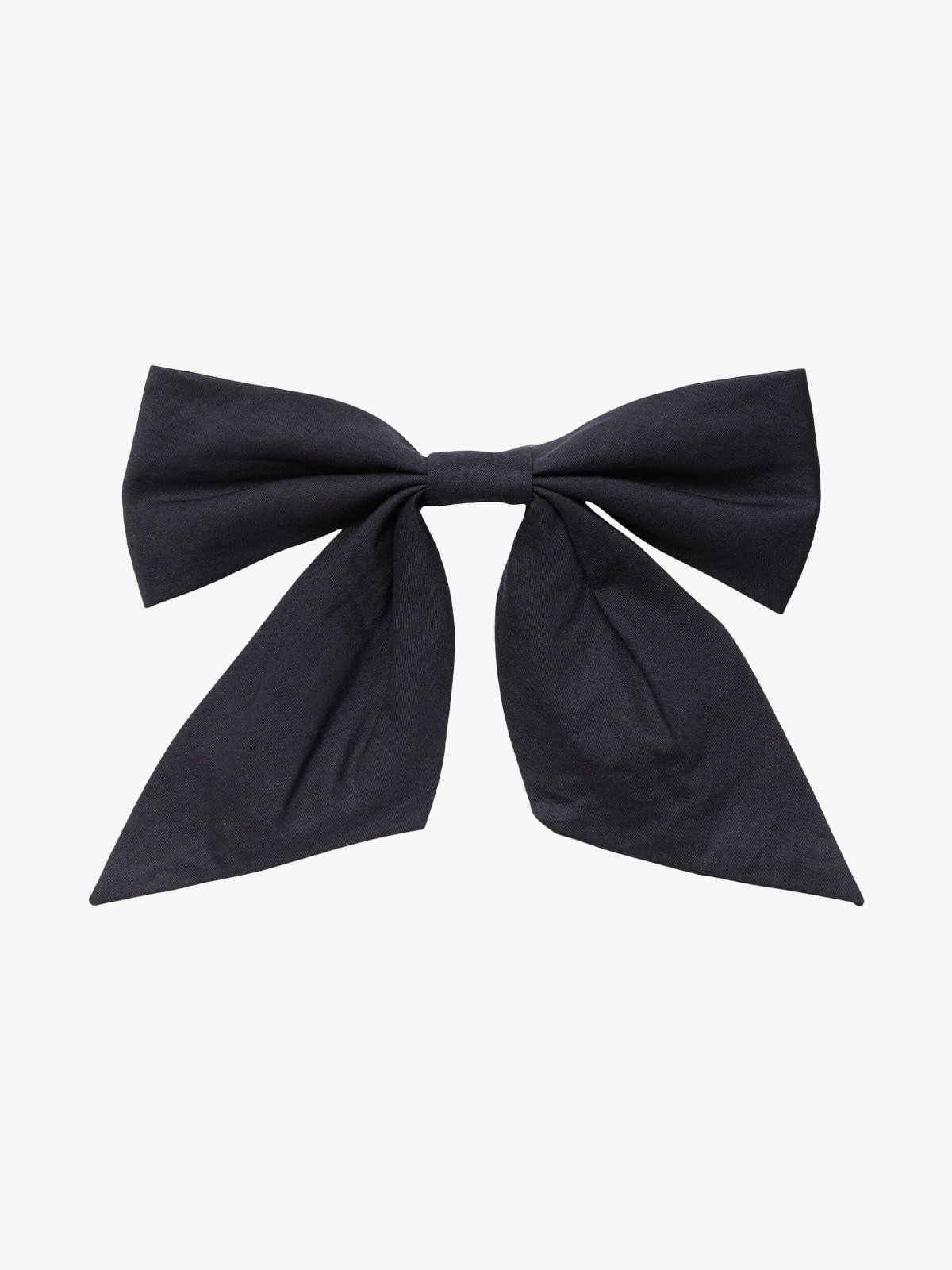 Selected Femme Line Bowclip Black