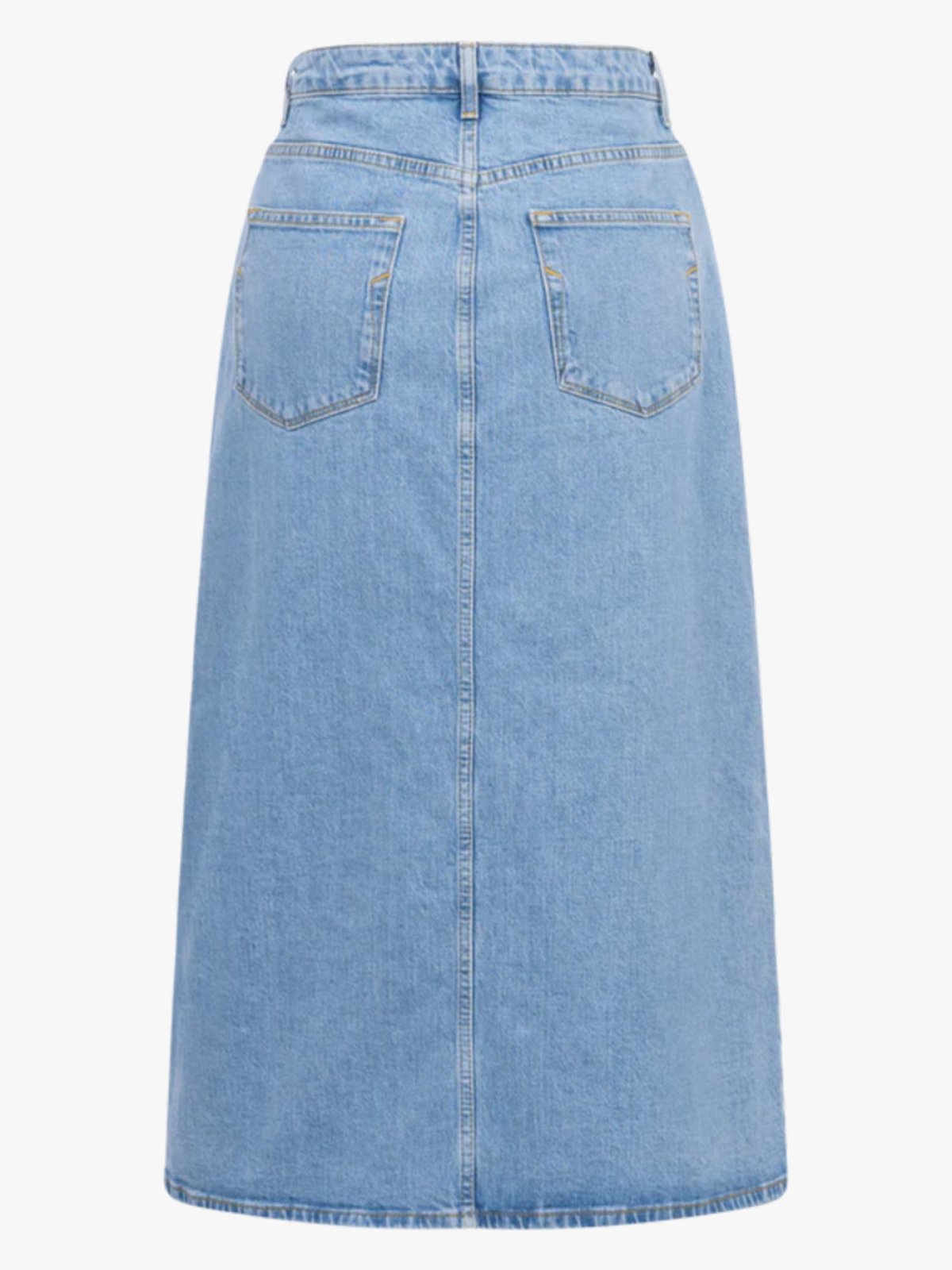 Selected Femme Krista-Gerda High Waist Light Blue Maxi Skirt Light Blue Denim