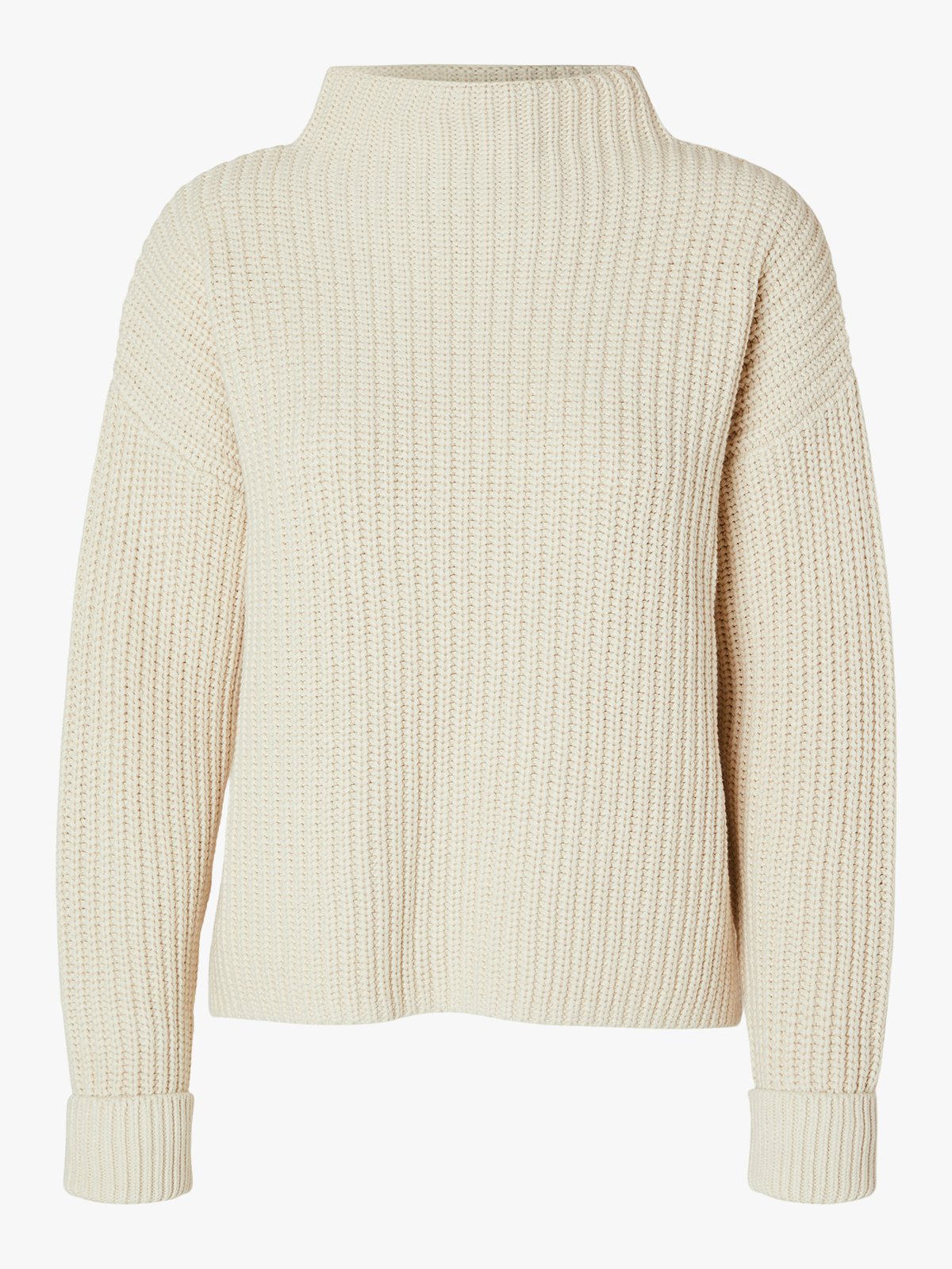 Selected Femme Selma Sus Long Sleeve Knit Pullover Birch
