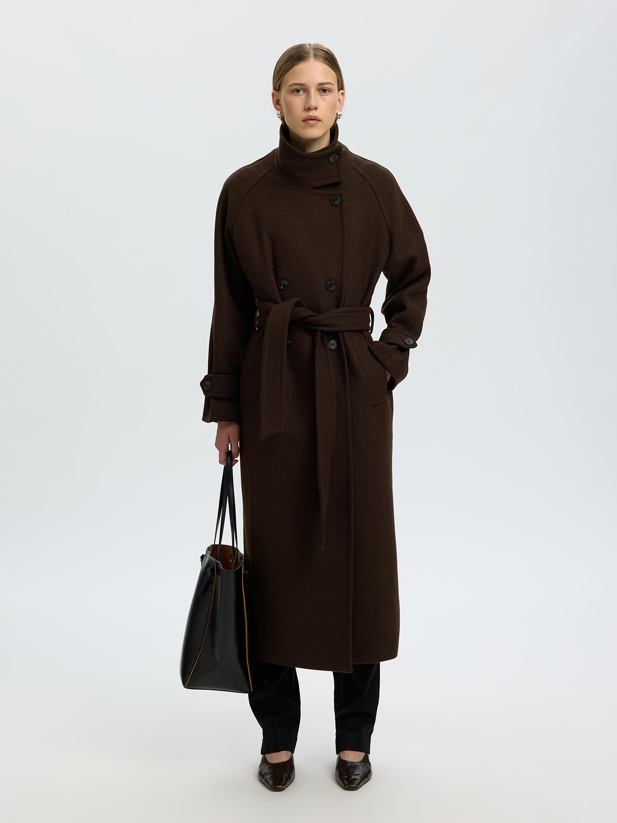 Selected Femme Madeline Manteco Coat Delicioso