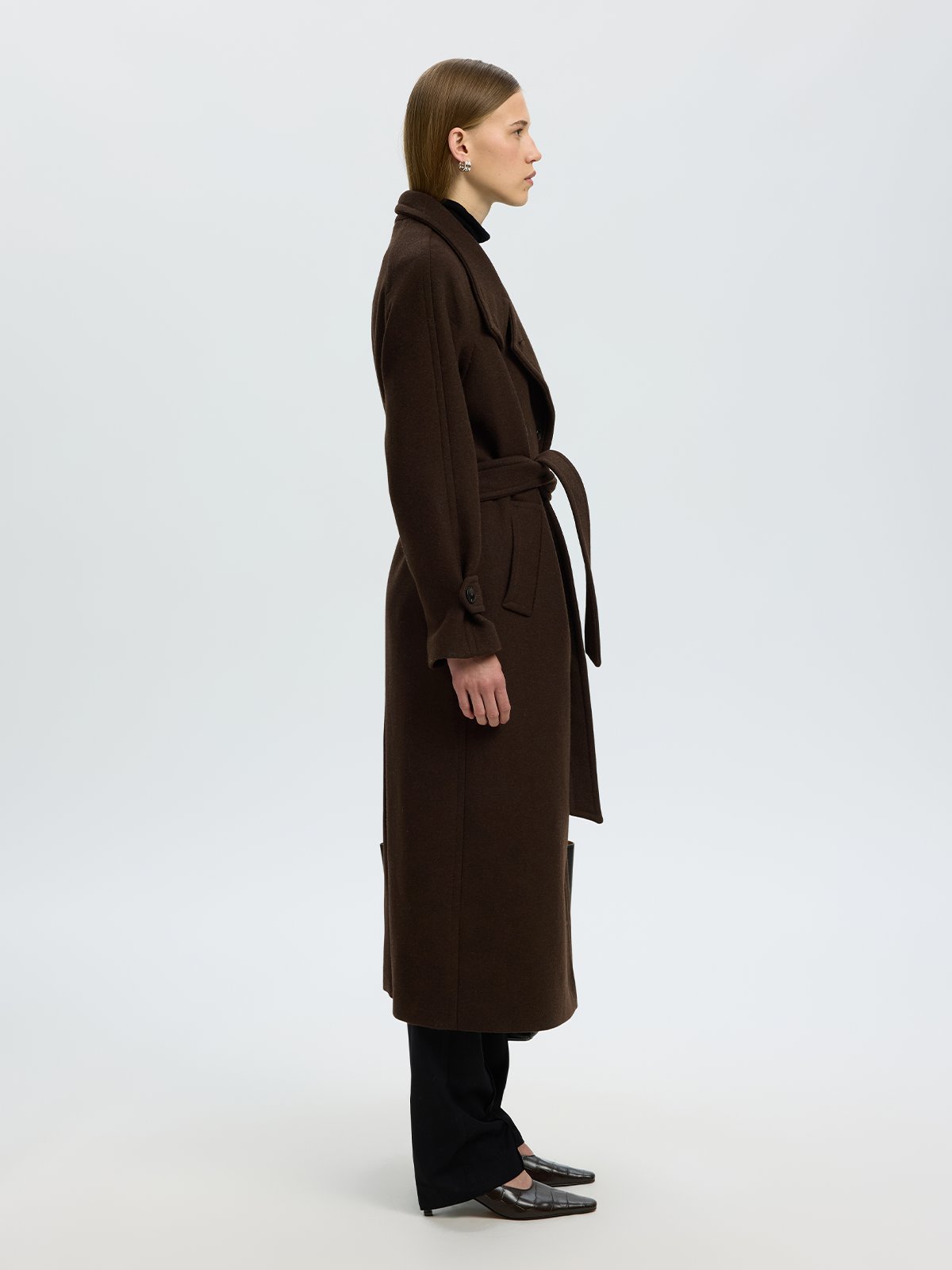 Selected Femme Madeline Manteco Coat Delicioso
