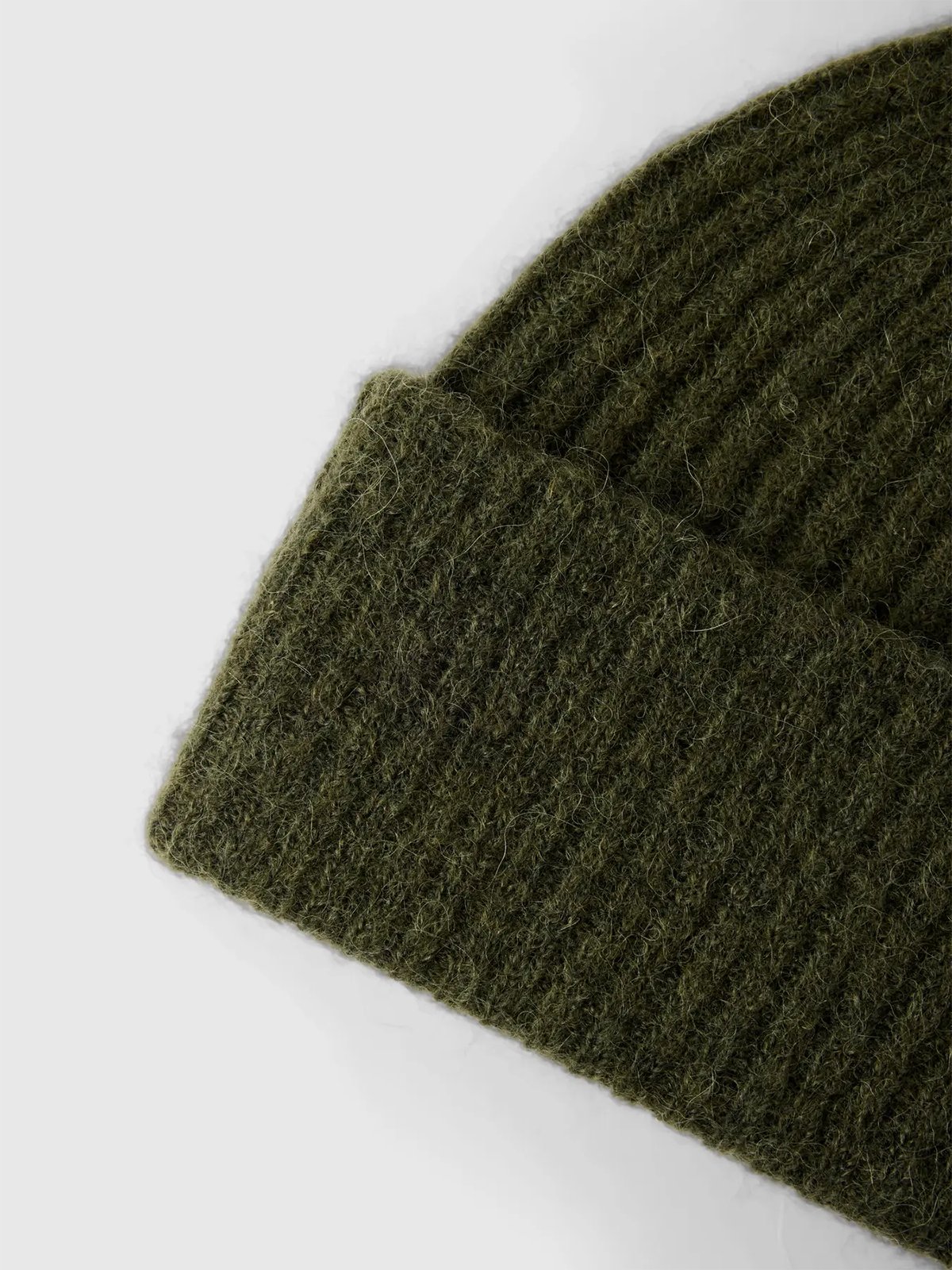 Selected Femme Lulu Lano Knit Beanie Kalamata MELANGE