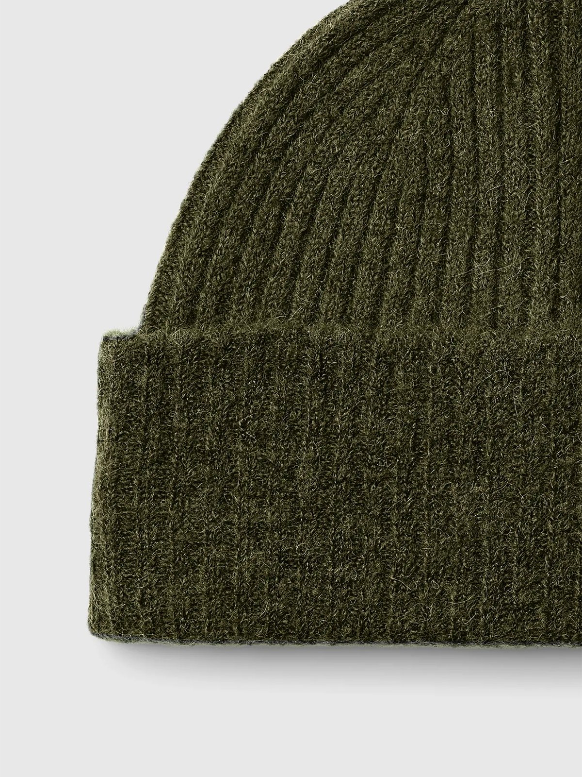 Selected Femme Lulu Lano Knit Beanie Kalamata MELANGE