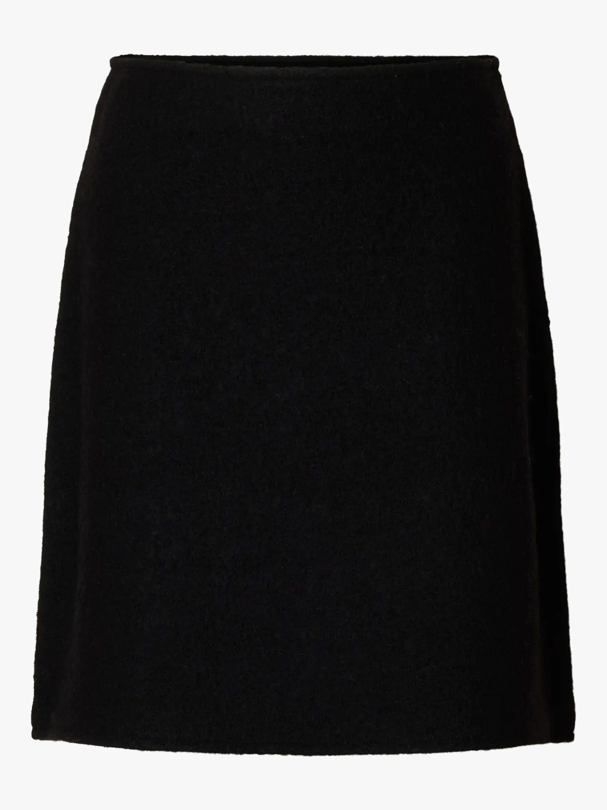 Selected Femme Darla Highwaist Knit Midi Skirt Black