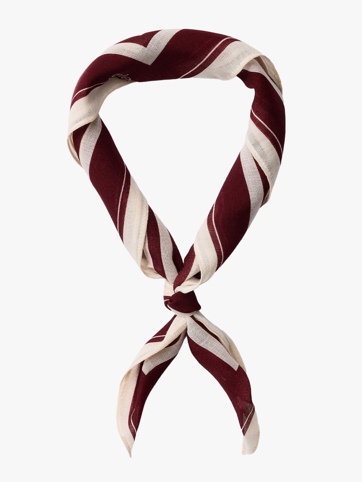 Selected Femme Ria Wool Scarf Tawny Port