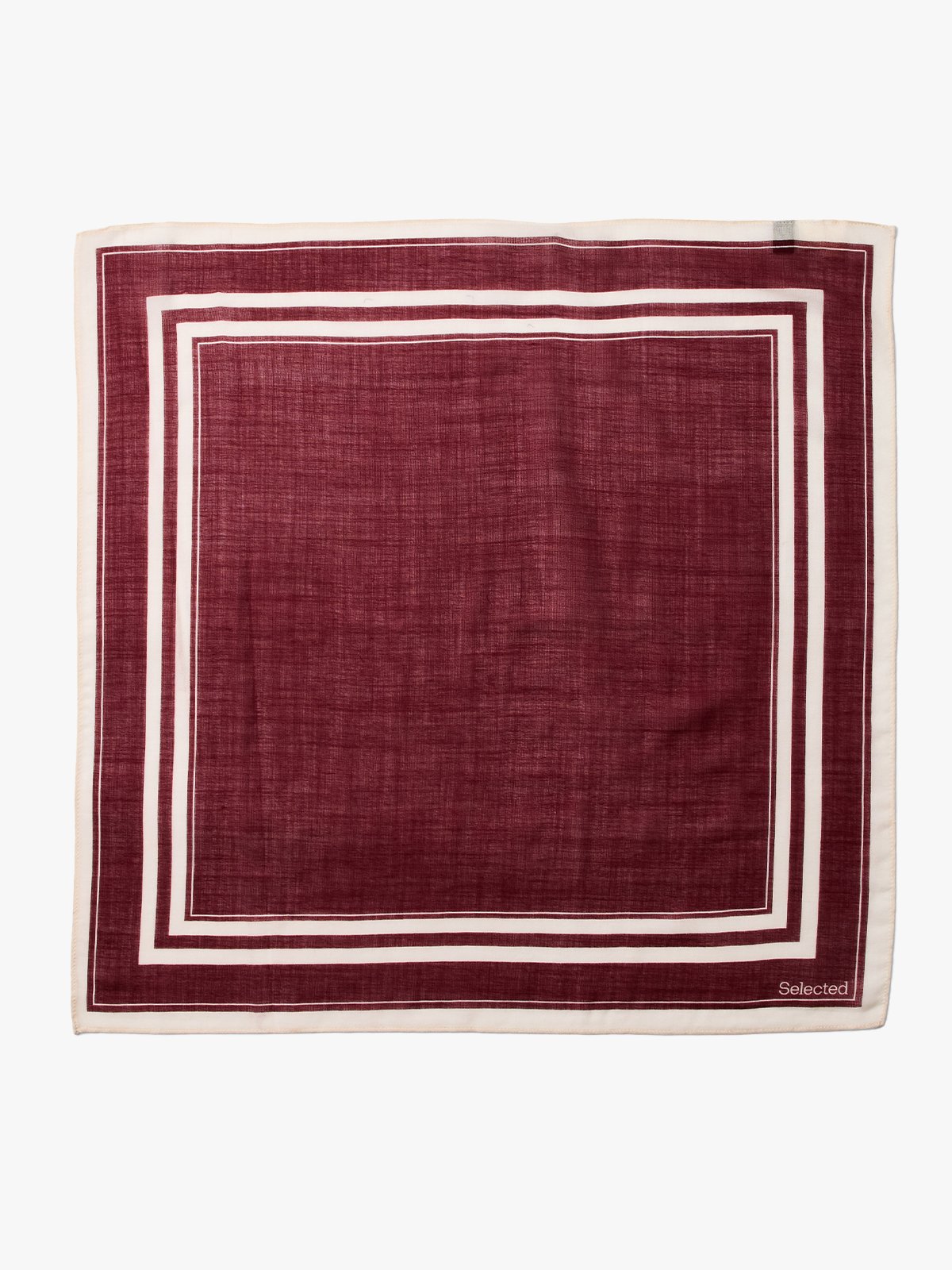Selected Femme Ria Wool Scarf Tawny Port