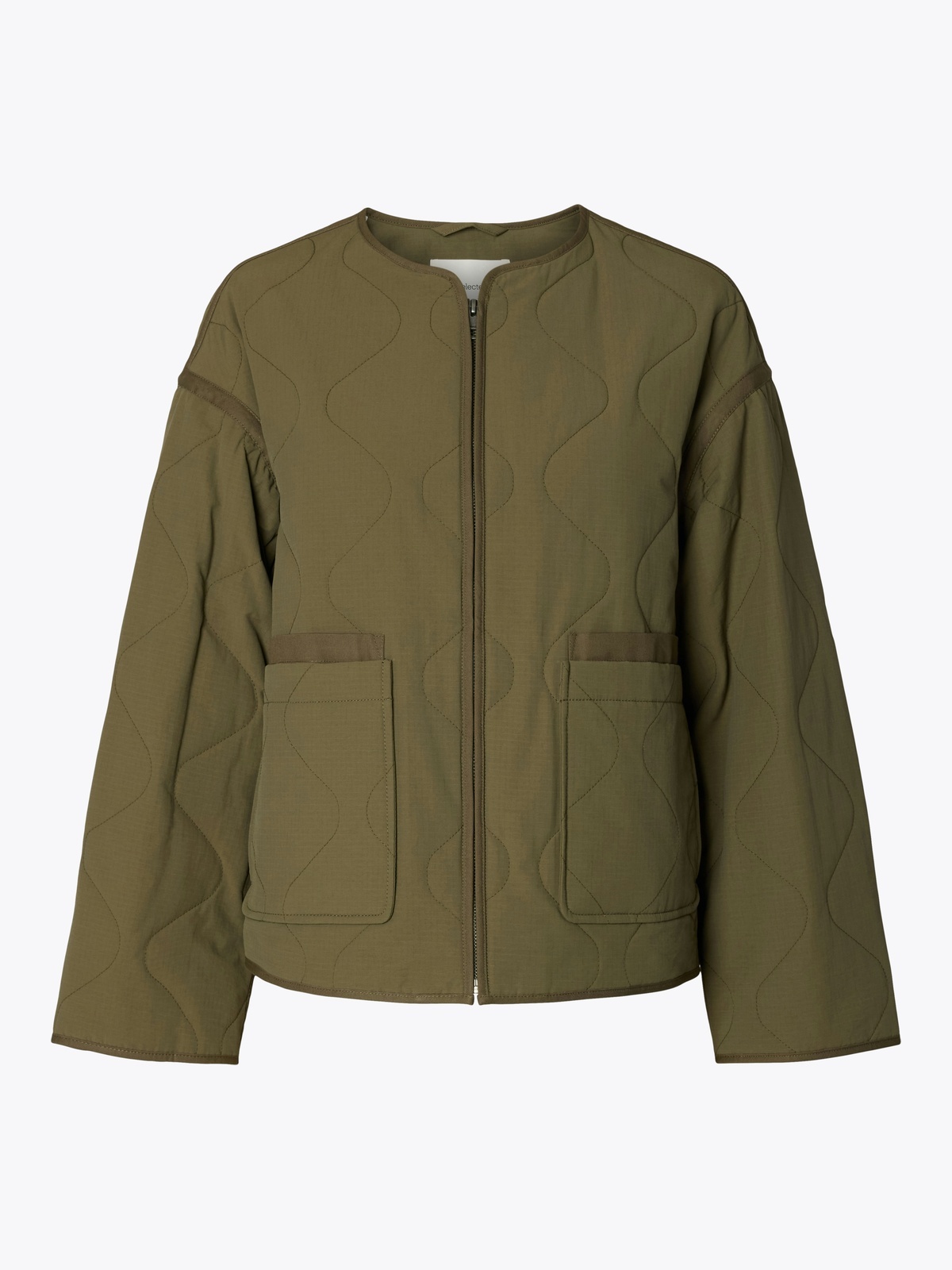 Selected Femme Ami Quilted Jacket Kalamata