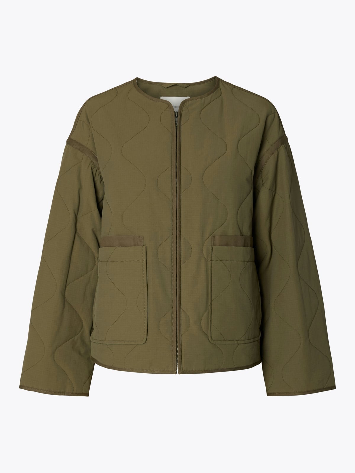 Selected Femme Ami Quilted Jacket Kalamata