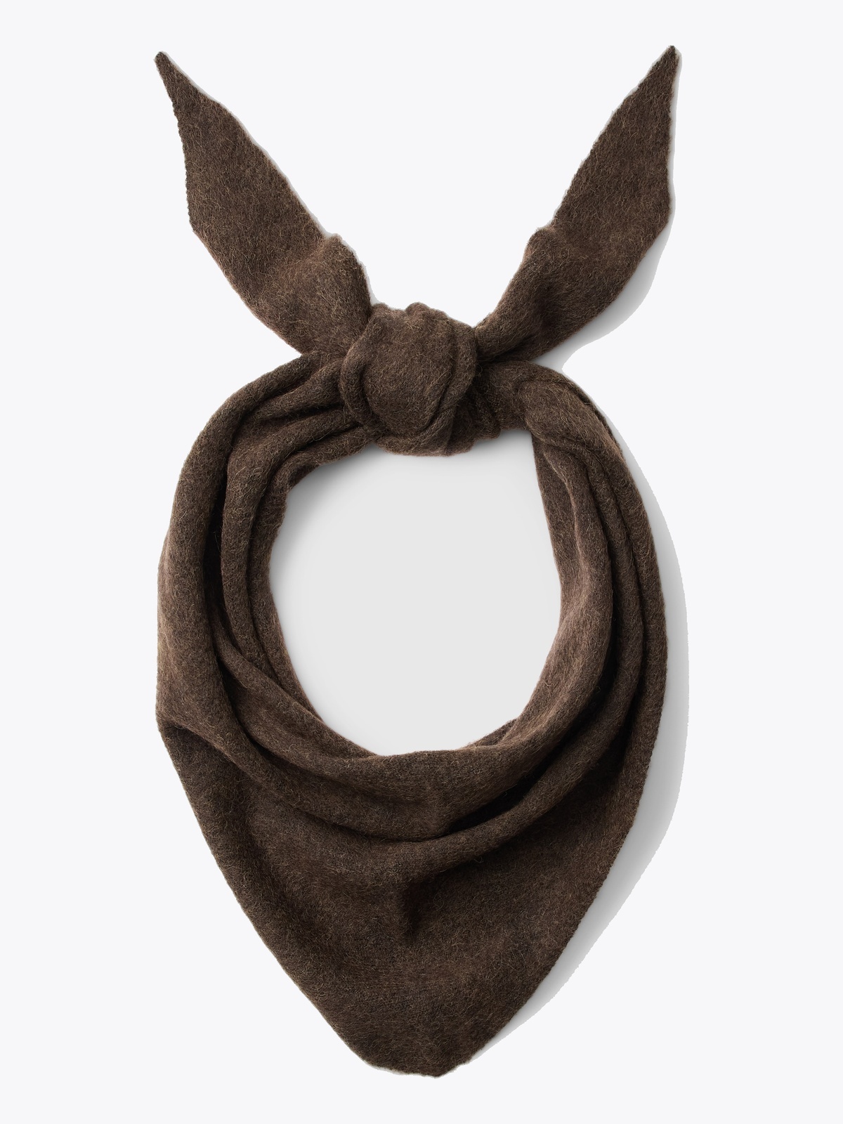 Selected Femme Lulu Brushed Wool Triangle Scarf Delicioso