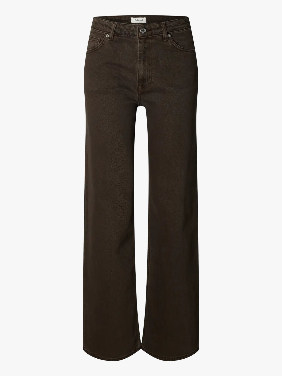 Selected Femme Wide Bea-Kori Colored High Waist Jeans Delicioso