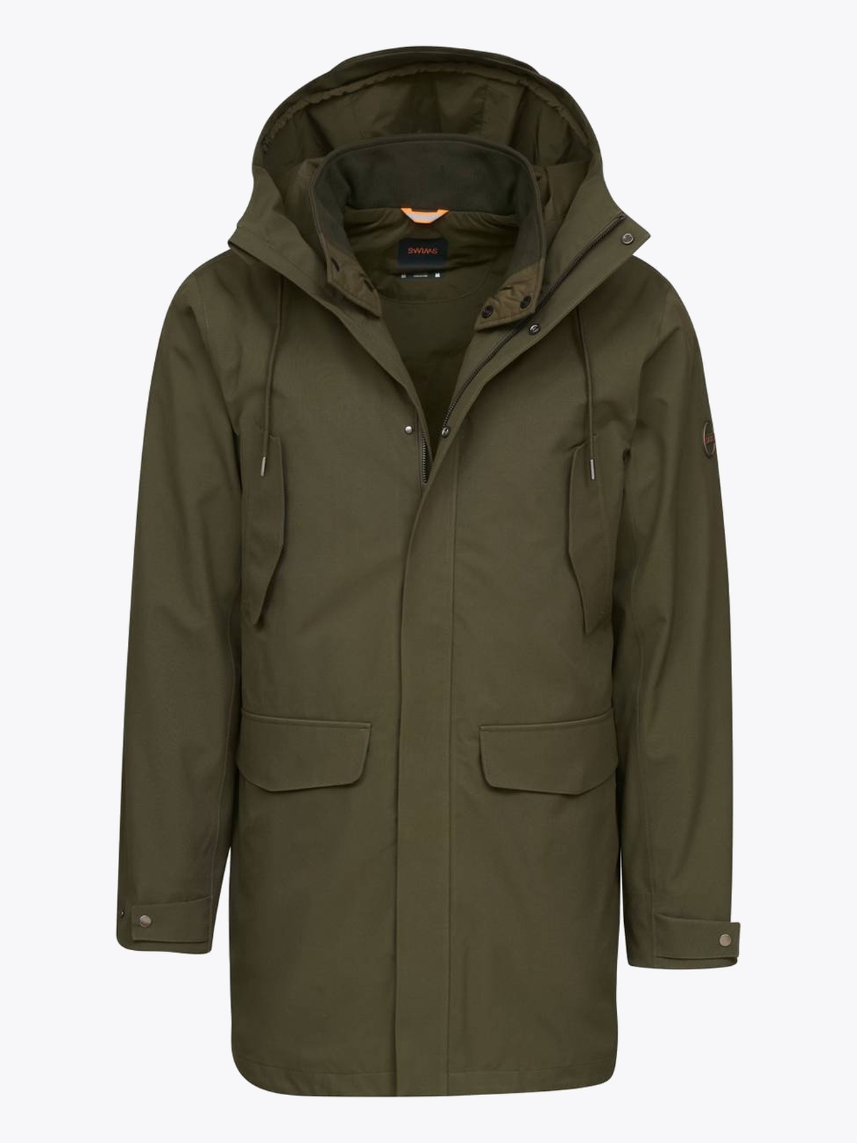 Swims Zürich IV Parka Dark Olive
