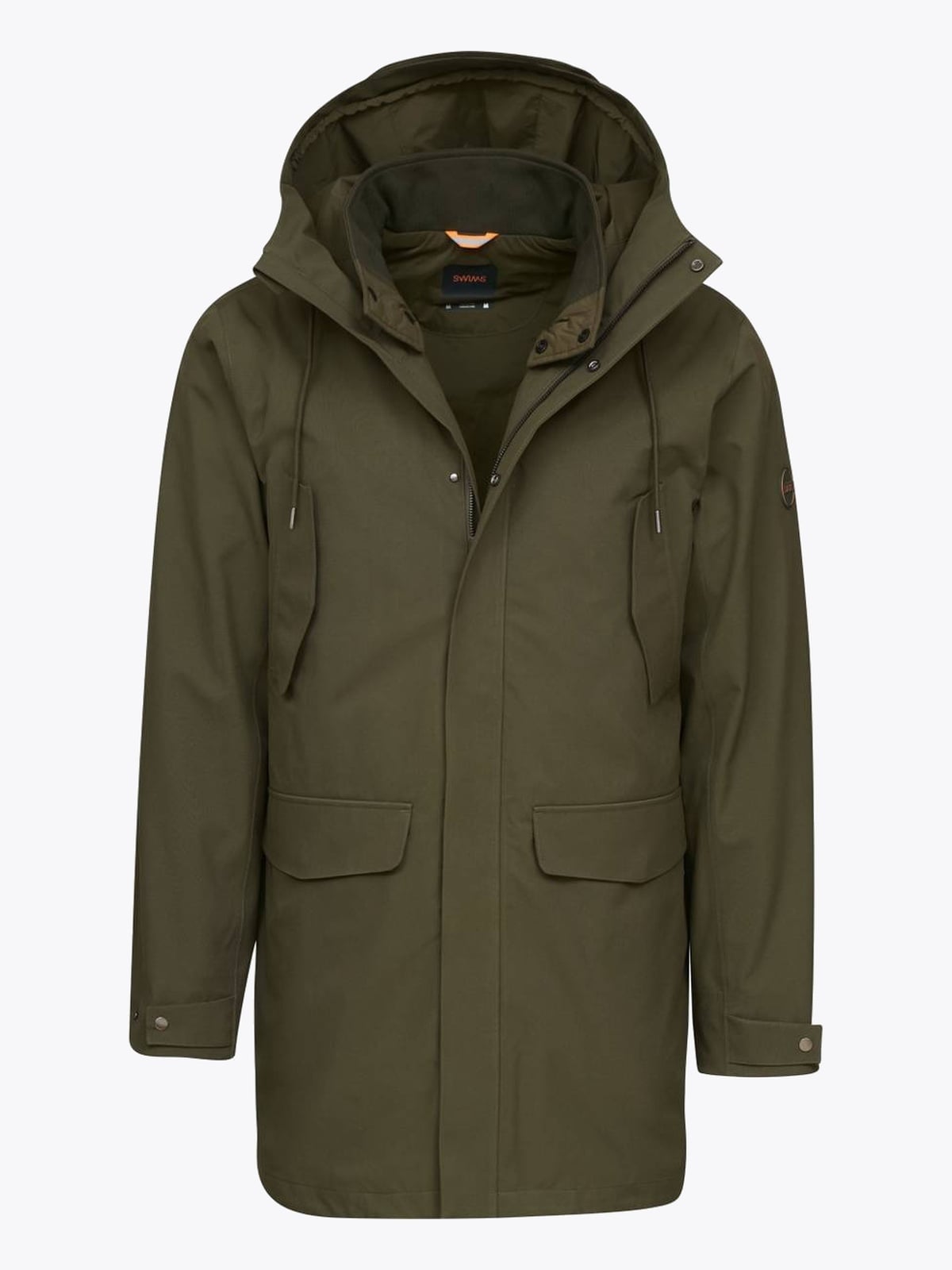 Swims Zürich IV Parka Dark Olive