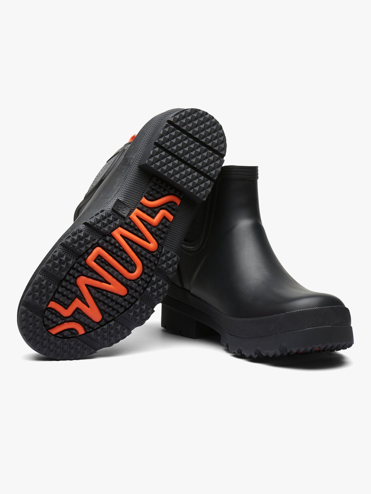 Swims Charlie Fur Rain Boot Black