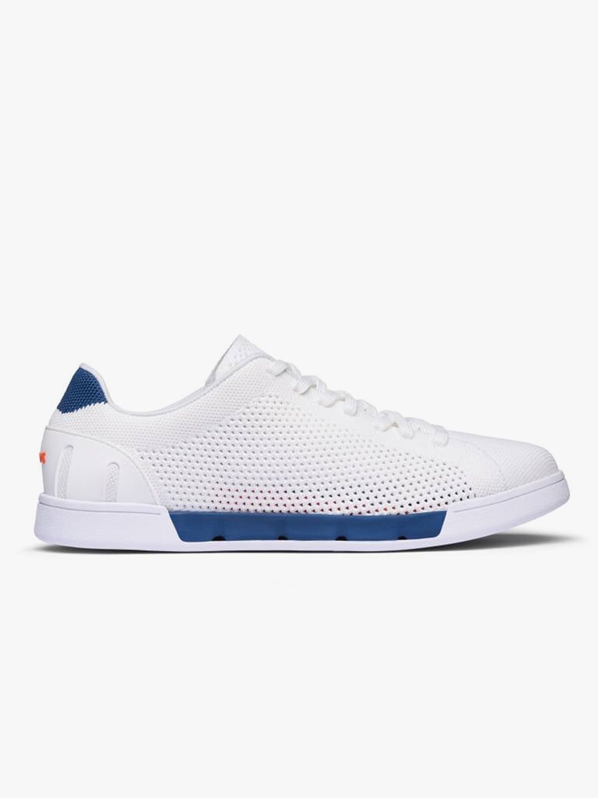 Swims Breeze Tennis Knit White / Ensign Blue