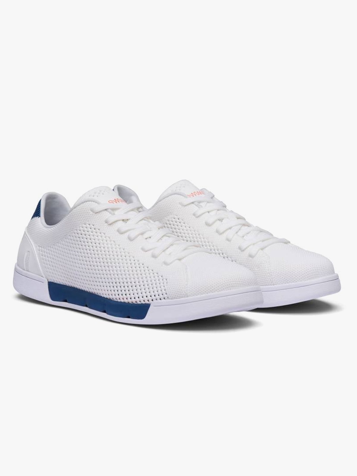 Swims Breeze Tennis Knit White / Ensign Blue