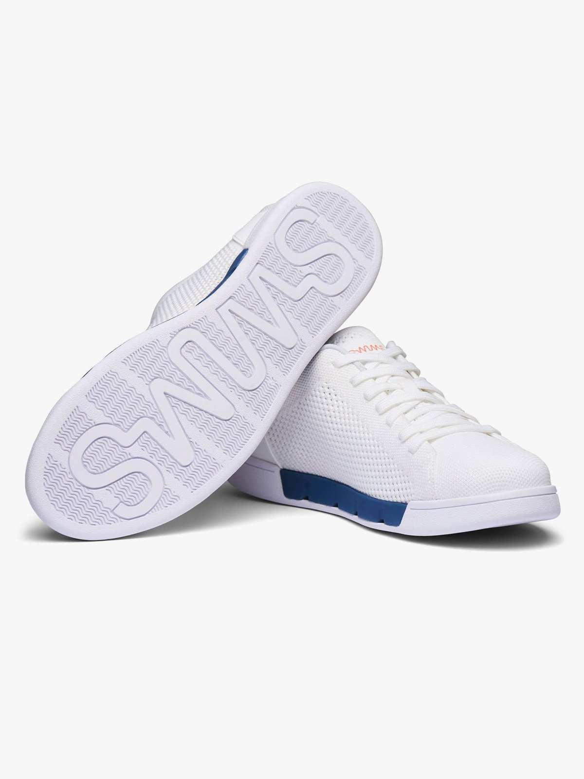 Swims Breeze Tennis Knit White / Ensign Blue