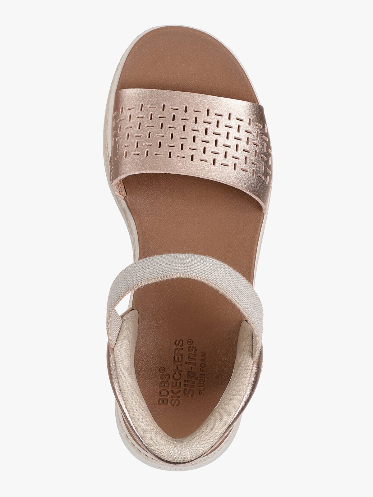 Skechers Bobs Sun Ray Step Aside Slip-Ins Rosegold