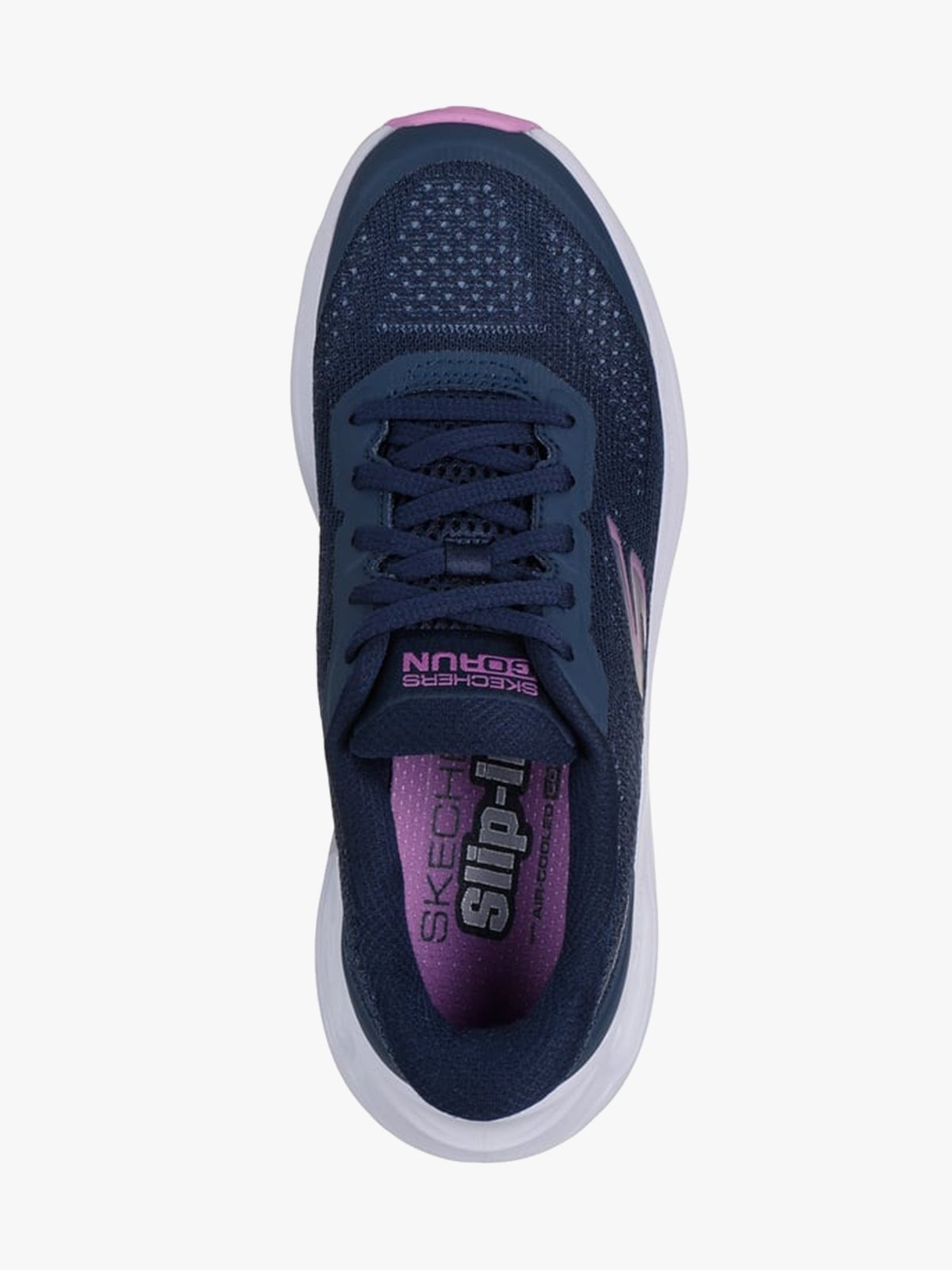 Skechers Slip-Ins: Max Cushioning Glide-Step Navy / Purple