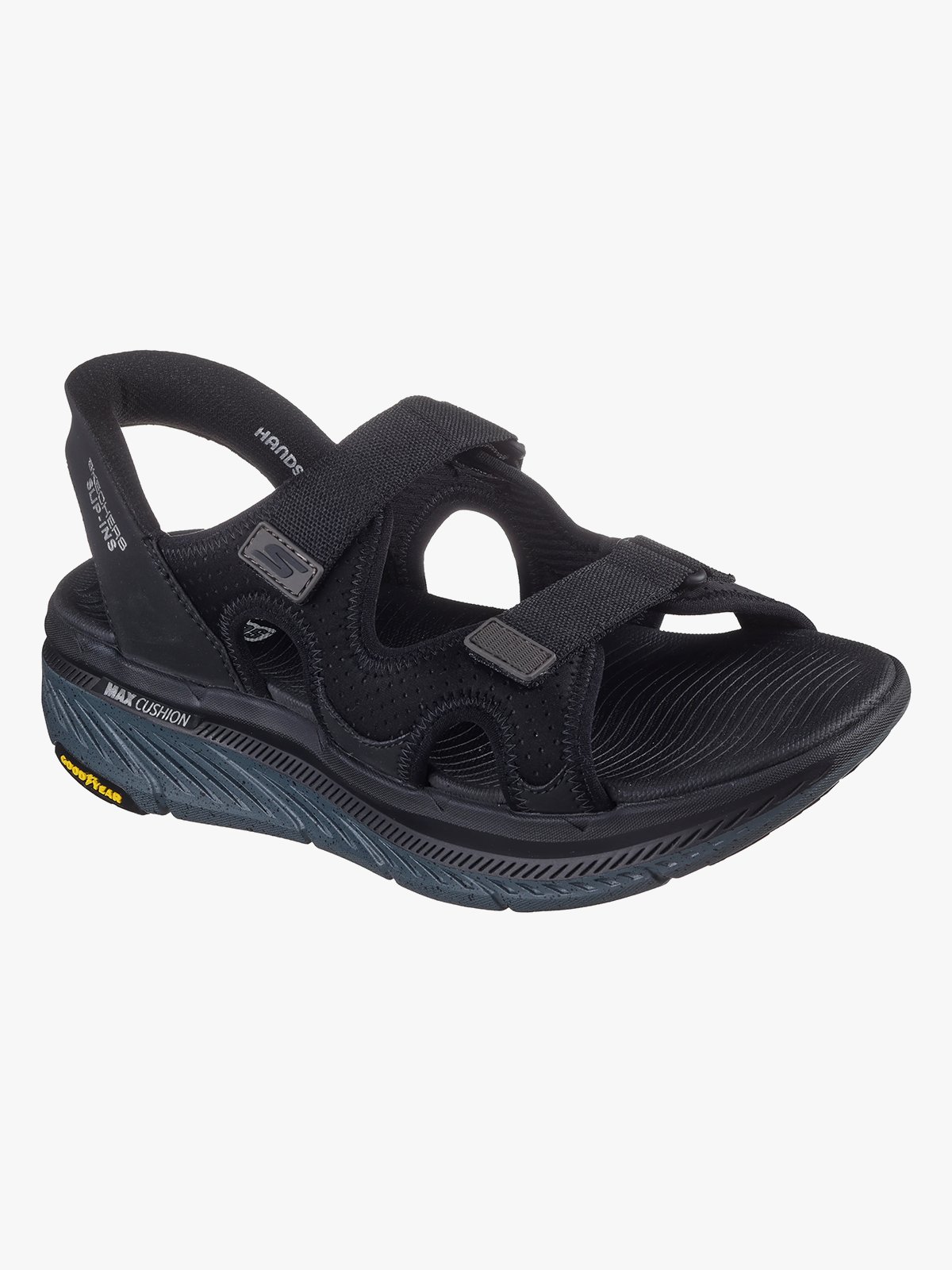 Skechers Max Cushioning Premier 2.0 Slip-Ins Sandal Black / Charcoal