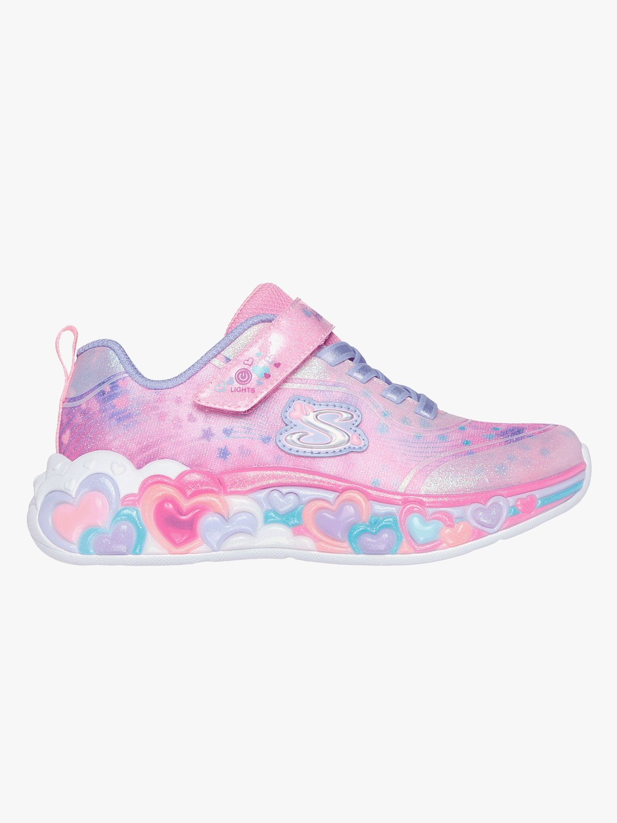 Skechers Eternal Heart Lights Light Pink