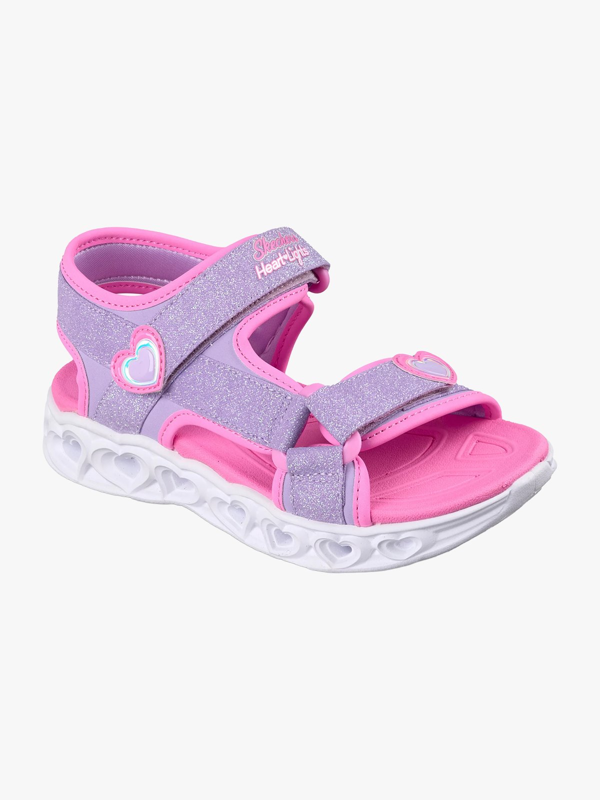 Skechers Heart Lights Sandals Lilla