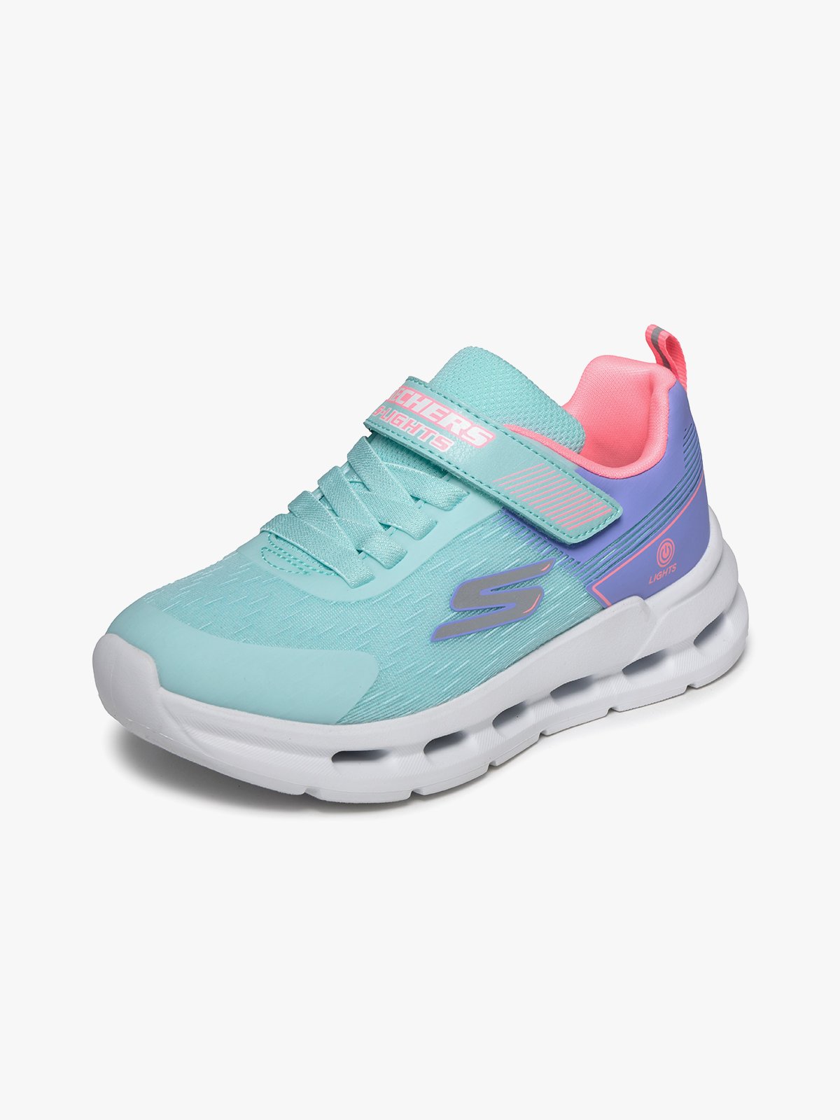 Skechers Glide-Step Lights Blå