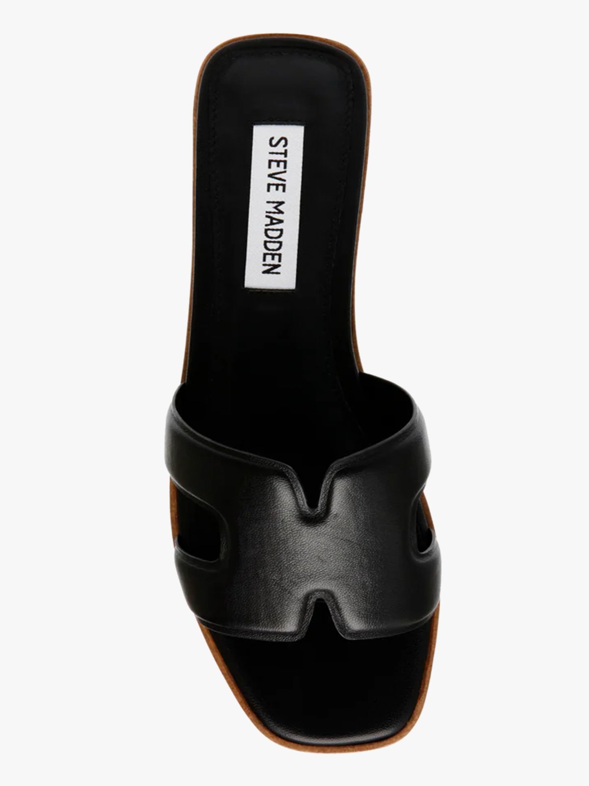 Steve Madden Heist Black Leather