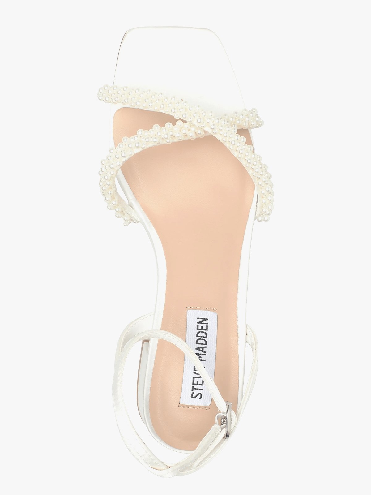 Steve Madden Gabby-P Ivory Satin