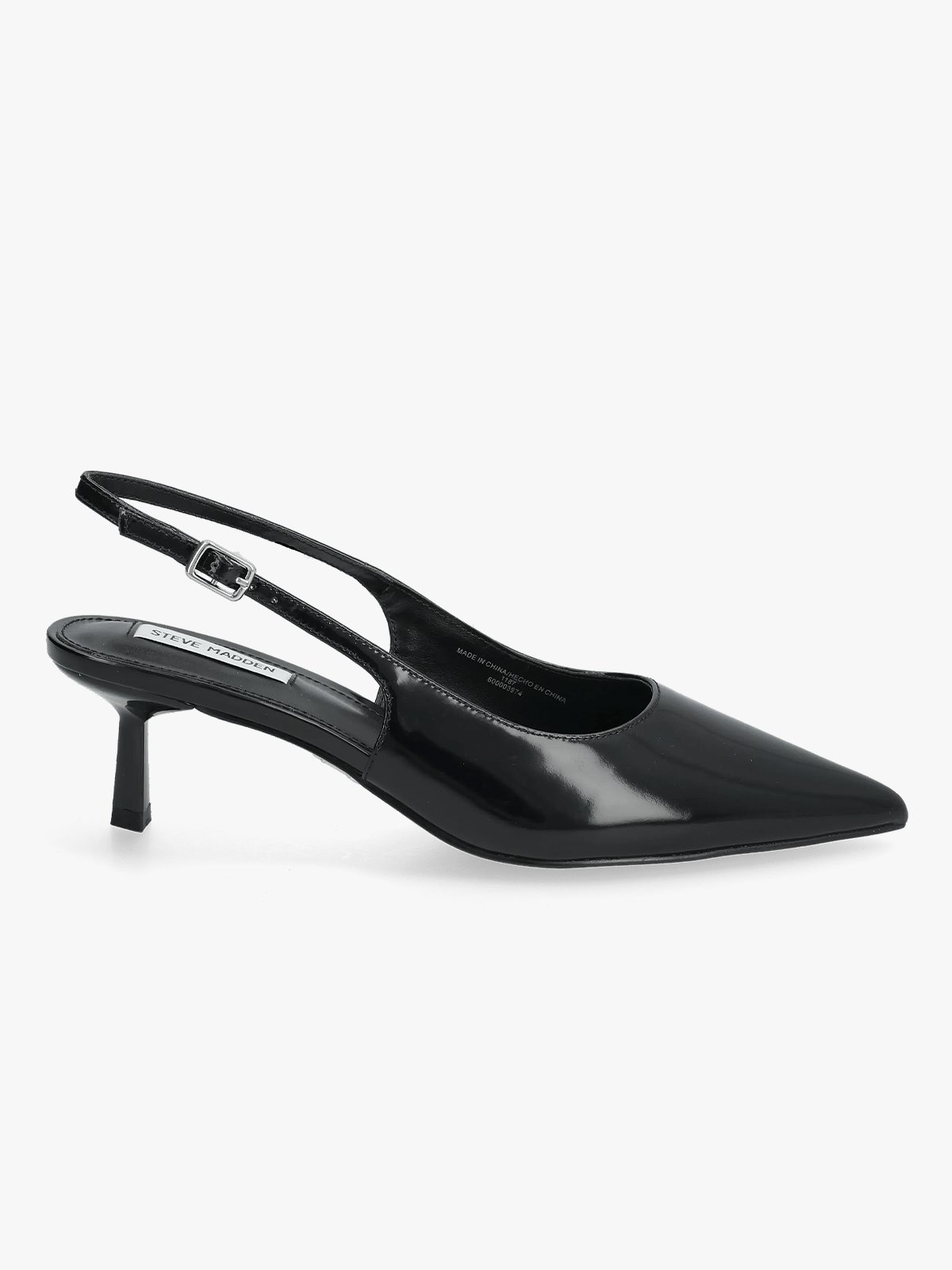Steve Madden Korra Black Box Leather