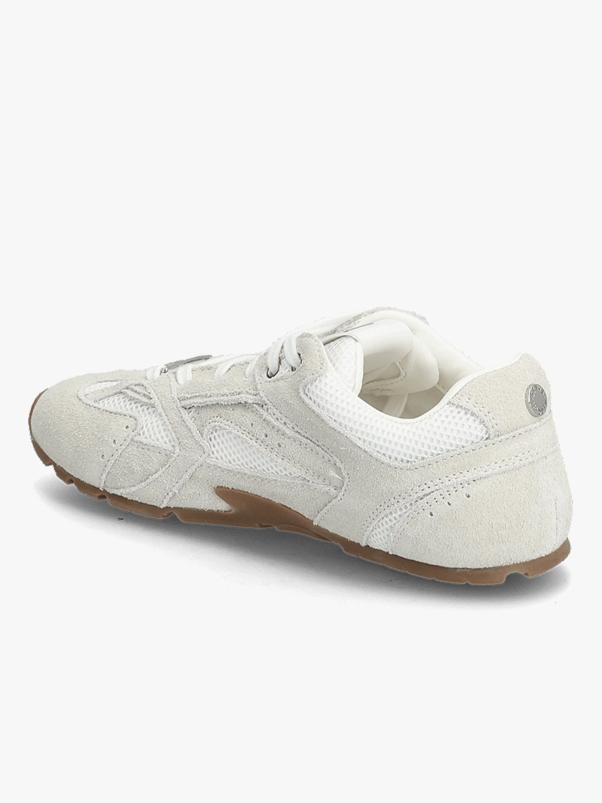 Steve Madden Asiel White Suede