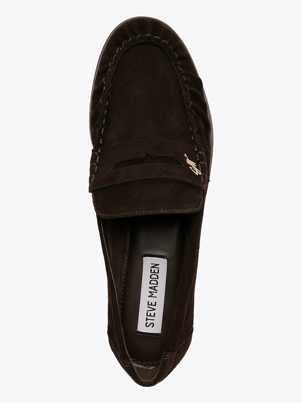 Steve Madden Muse-Sm Loafers Dark Brown