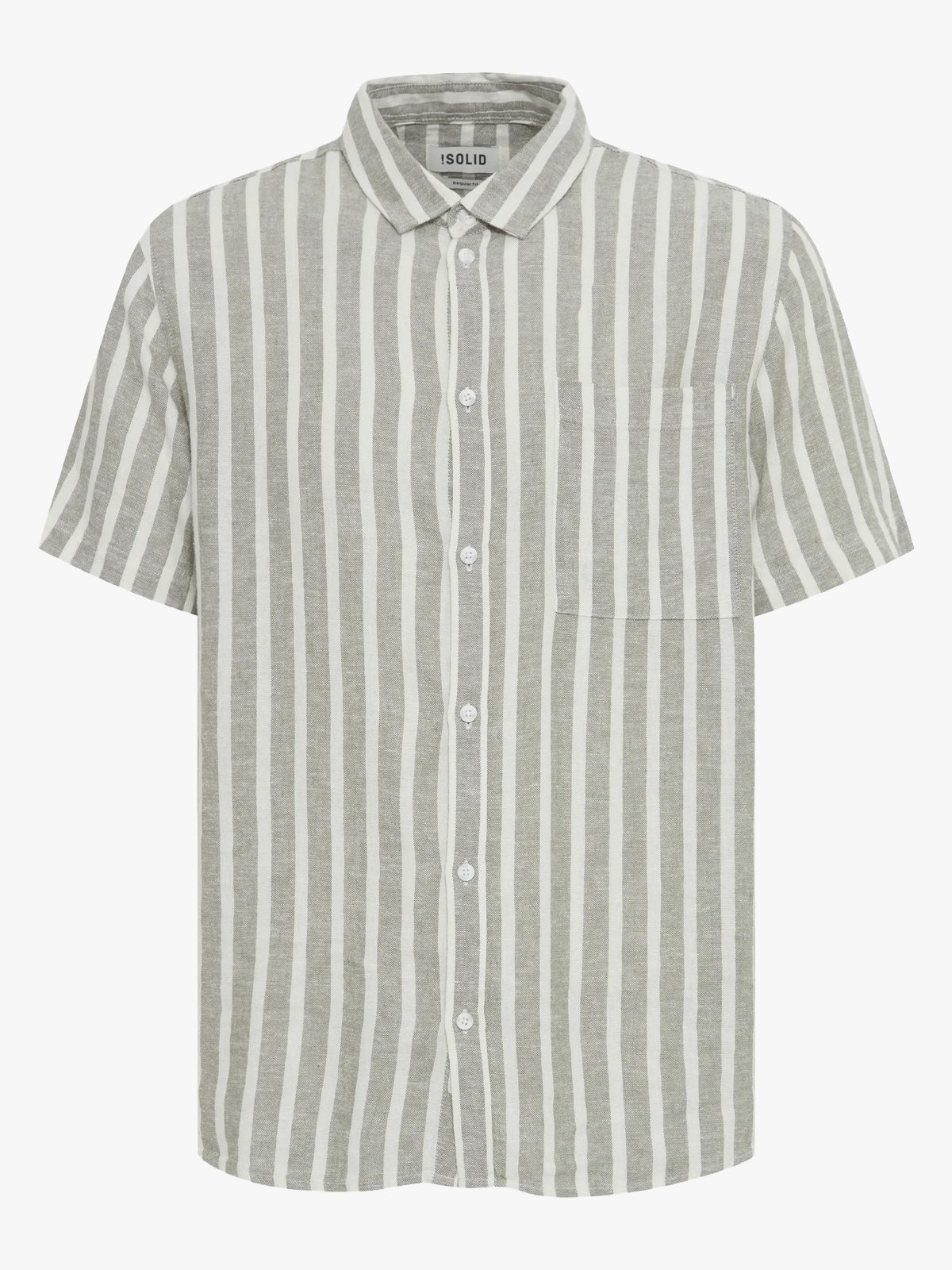Solid Fried Shirt Vetiver
