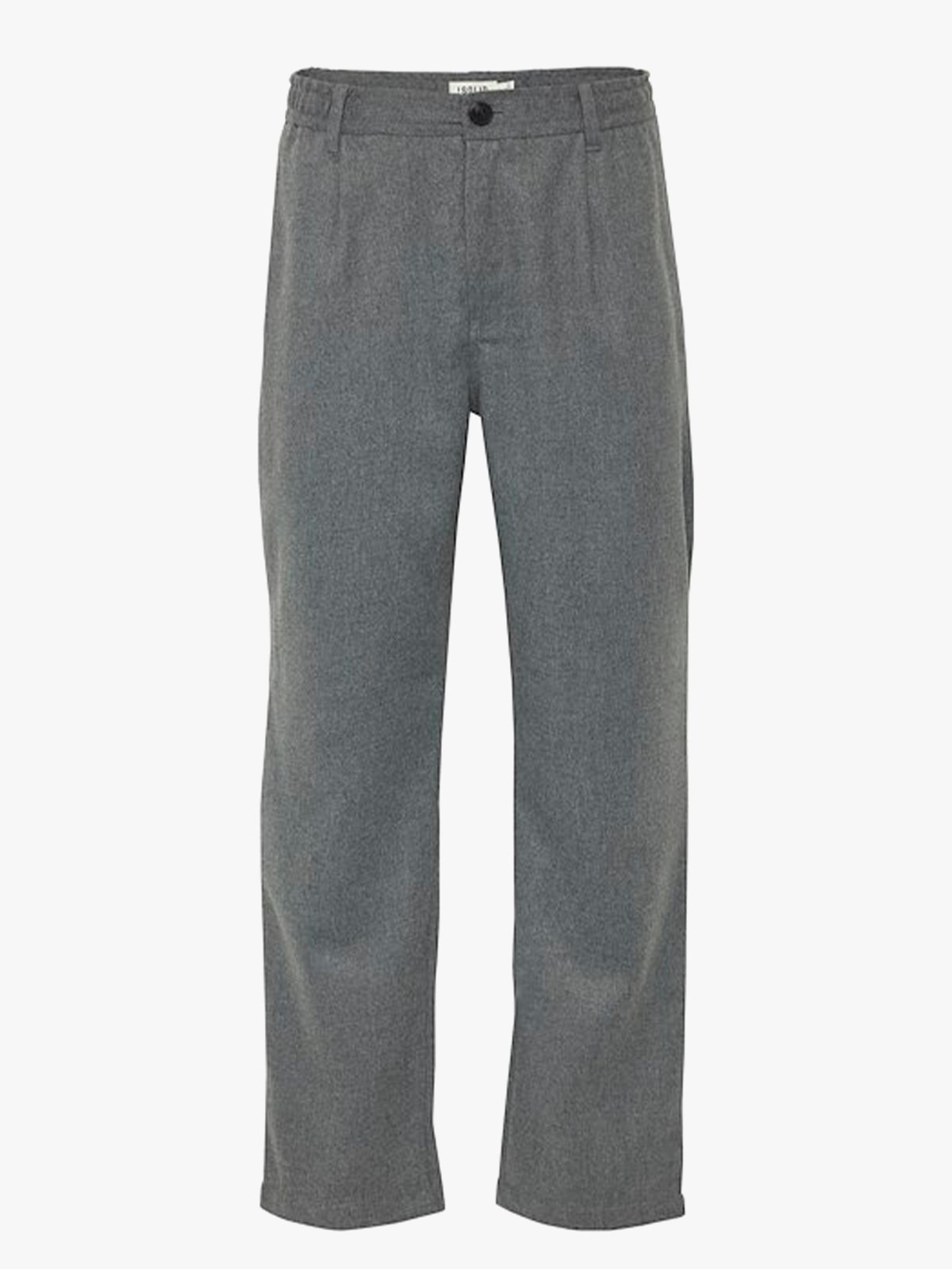 Solid Nels Liam Elas. Pants 1802011 Medium Grey Melange