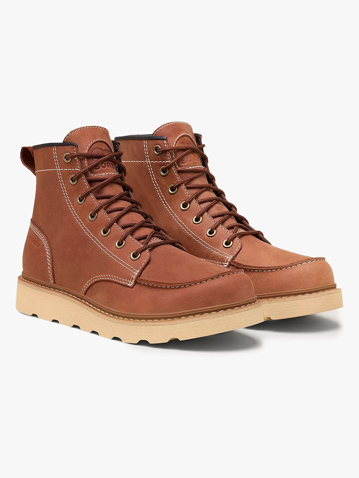 Sorel Slabtown 62' Moc Waterproof Rustic Brown, Ceramic