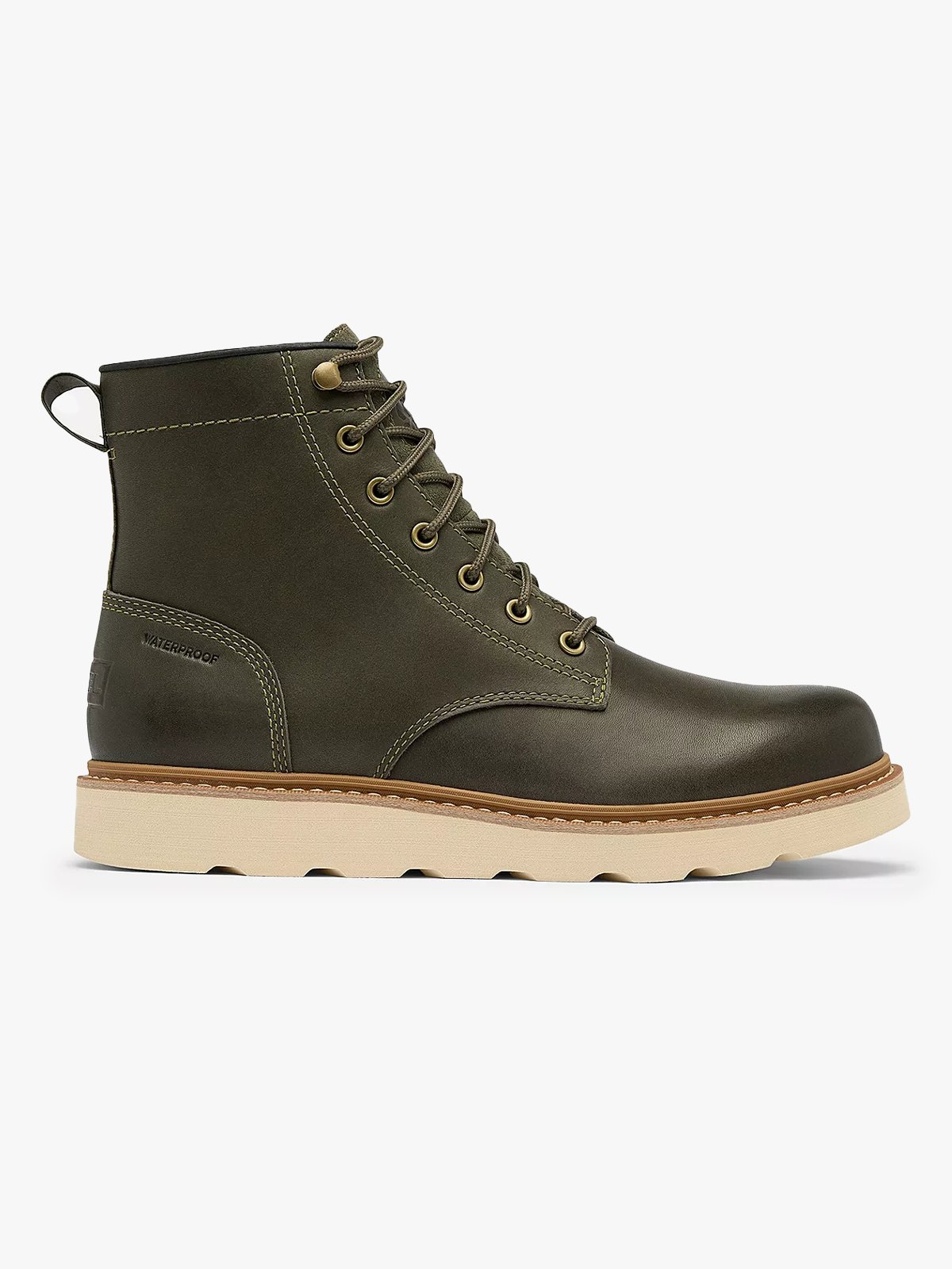 Sorel Slabtown 62' Six Waterproof Alpine Tundra, Bleached Ceramic