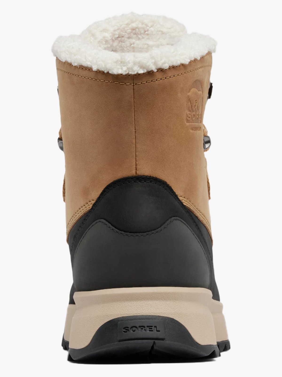 Sorel Scout 87' Lux Waterproof Caribou Buff, Black