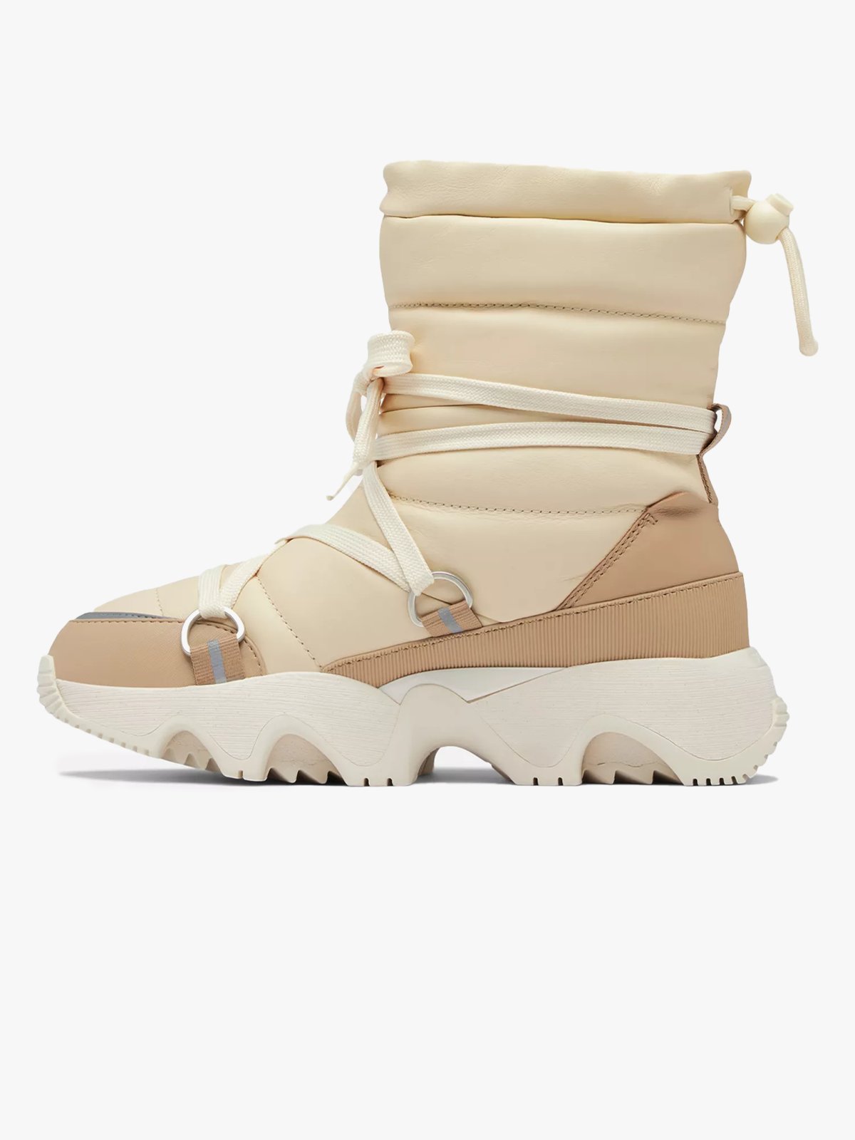 Sorel Kinetic Impact NXT Waterproof Boots Honey White, Dusty Tan