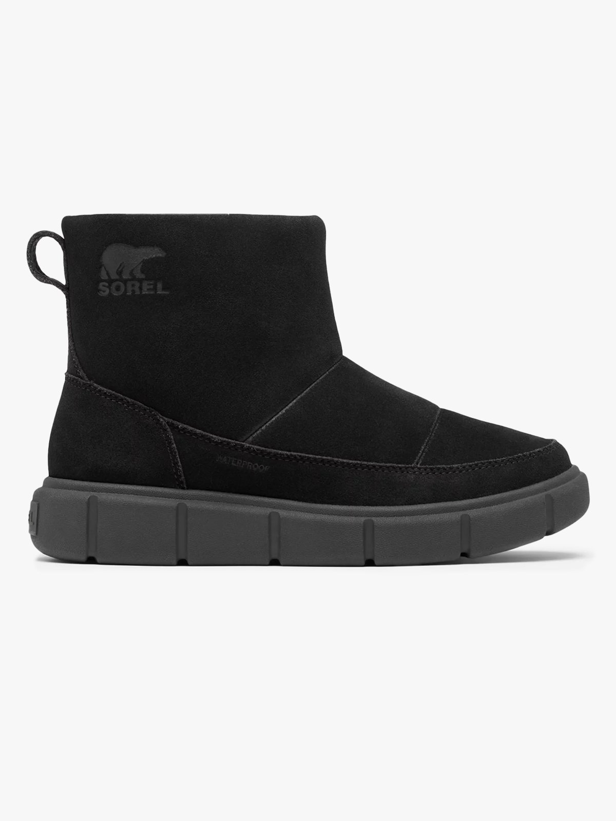 Sorel Explorer III Slip-on Waterproof Boots Black