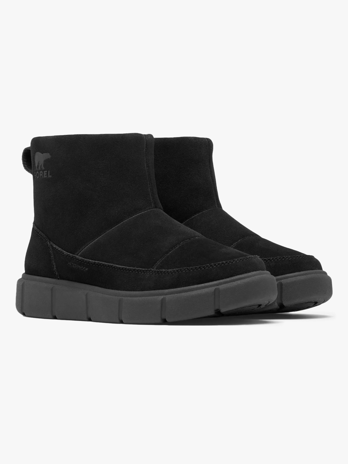 Sorel Explorer III Slip-on Waterproof Boots Black