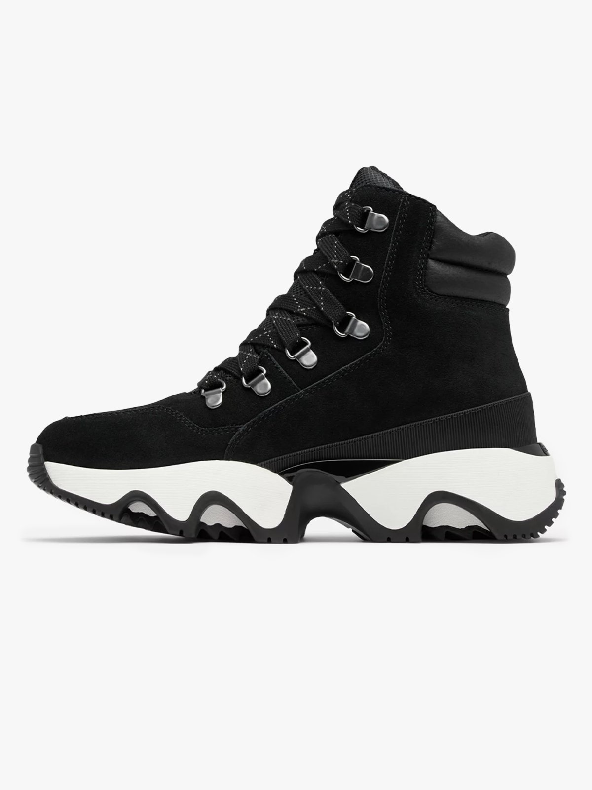 Sorel Kinetic Impact Conquest Plus Waterproof Boot Black / Sea Salt