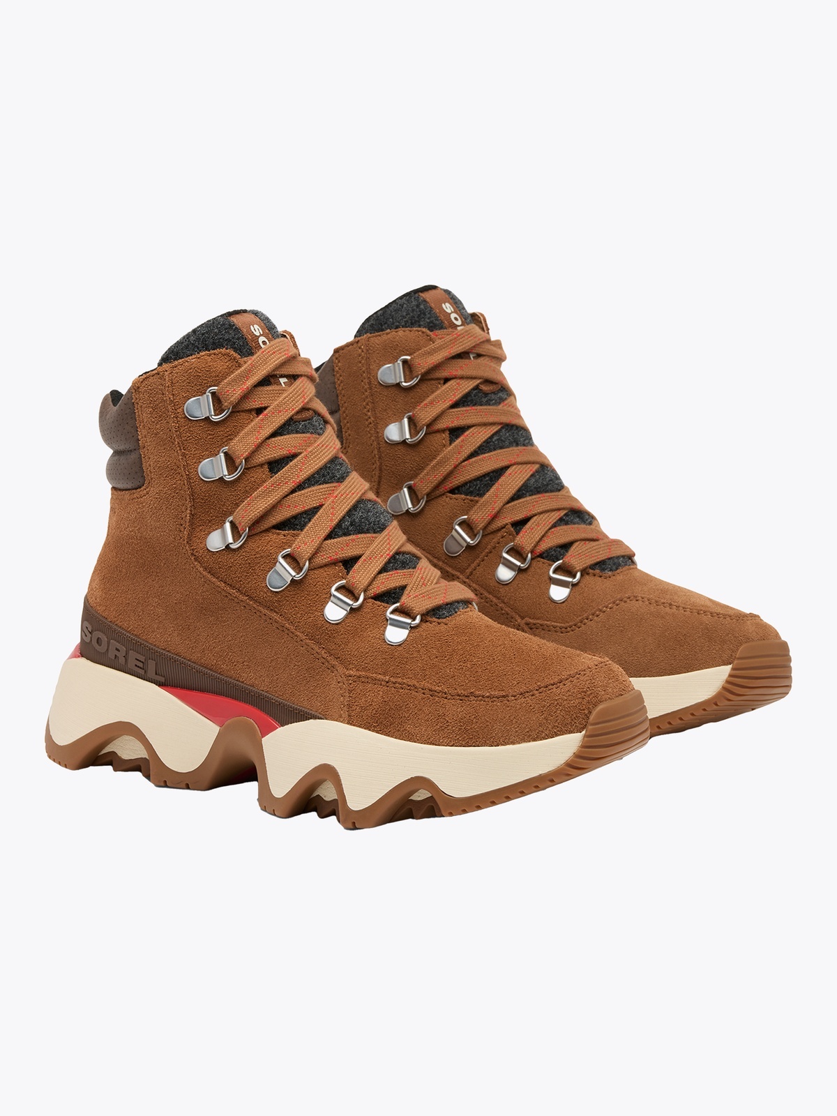 Sorel Kinetic Impact Conquest Plus Waterproof Boot Velvet Tan / Tobacco