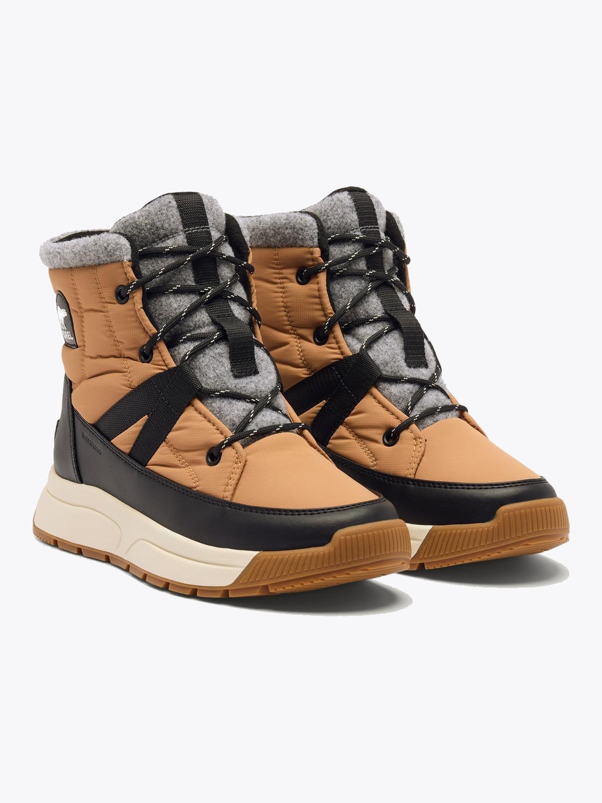 Sorel Whitney III Mid Water Proof Tawny Buff / Black