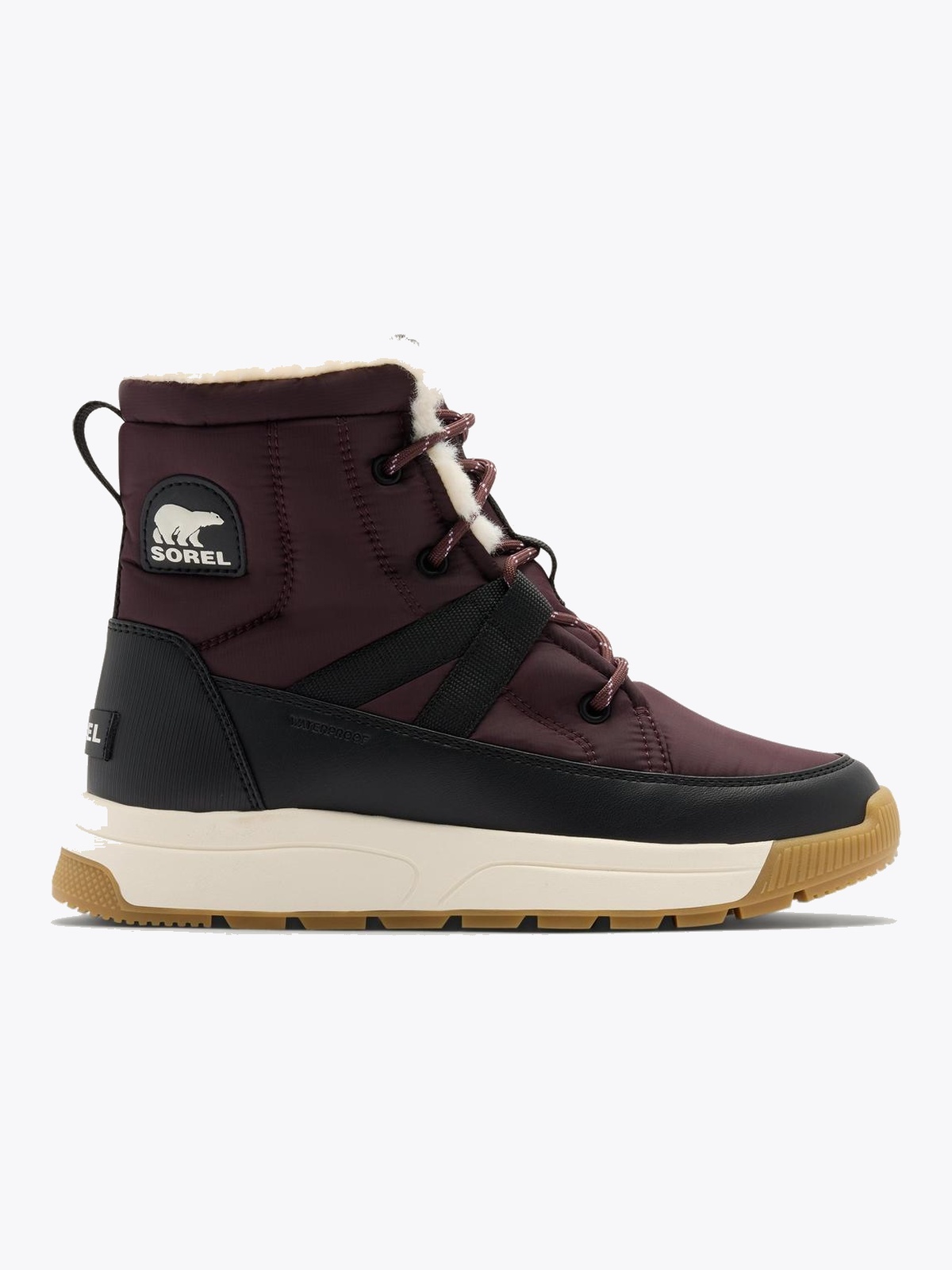 Sorel Whitney III Mid Water Proof Red Lodge / Black