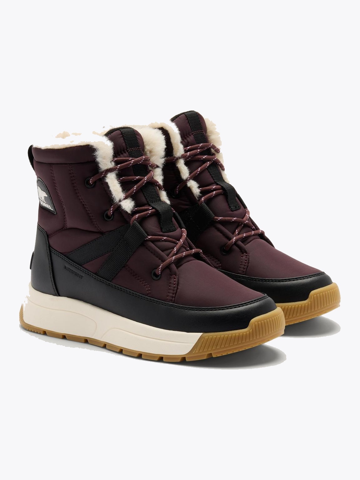 Sorel Whitney III Mid Water Proof Red Lodge / Black