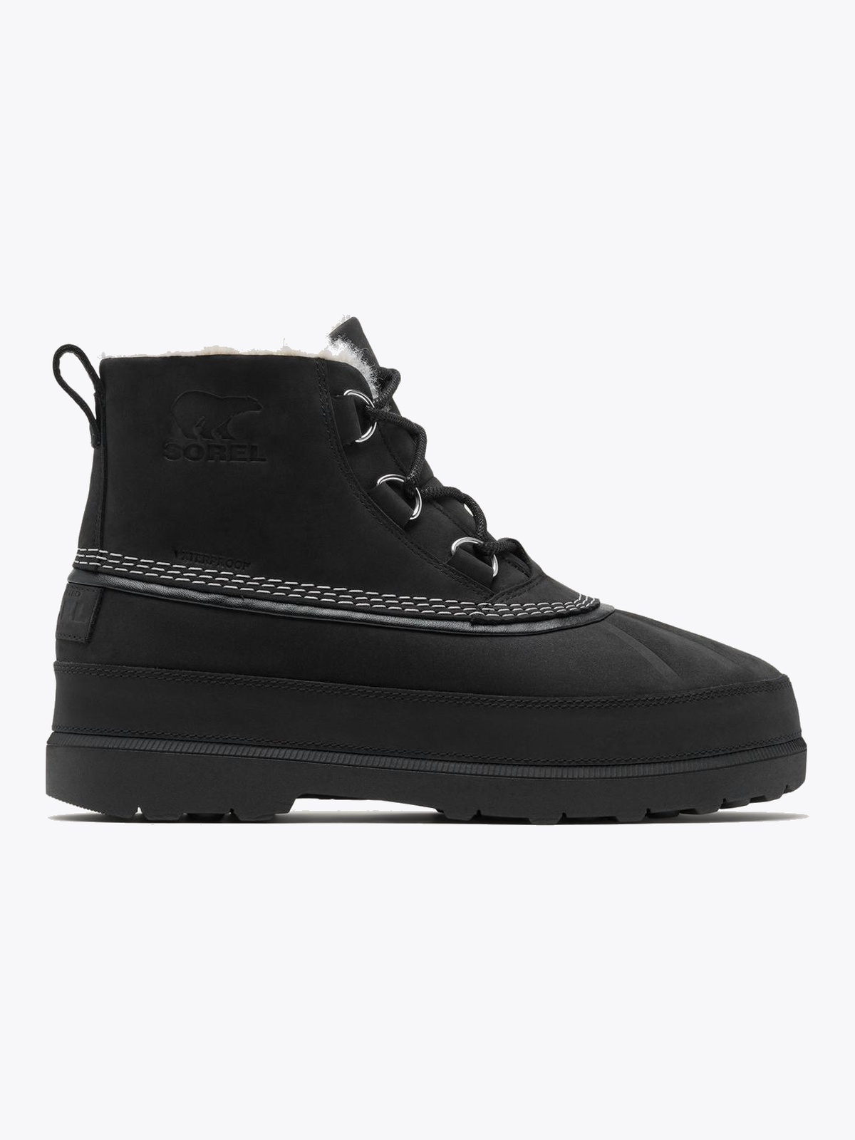 Sorel Ambler Fireside Chukka Water Proof Black / Dark Stone