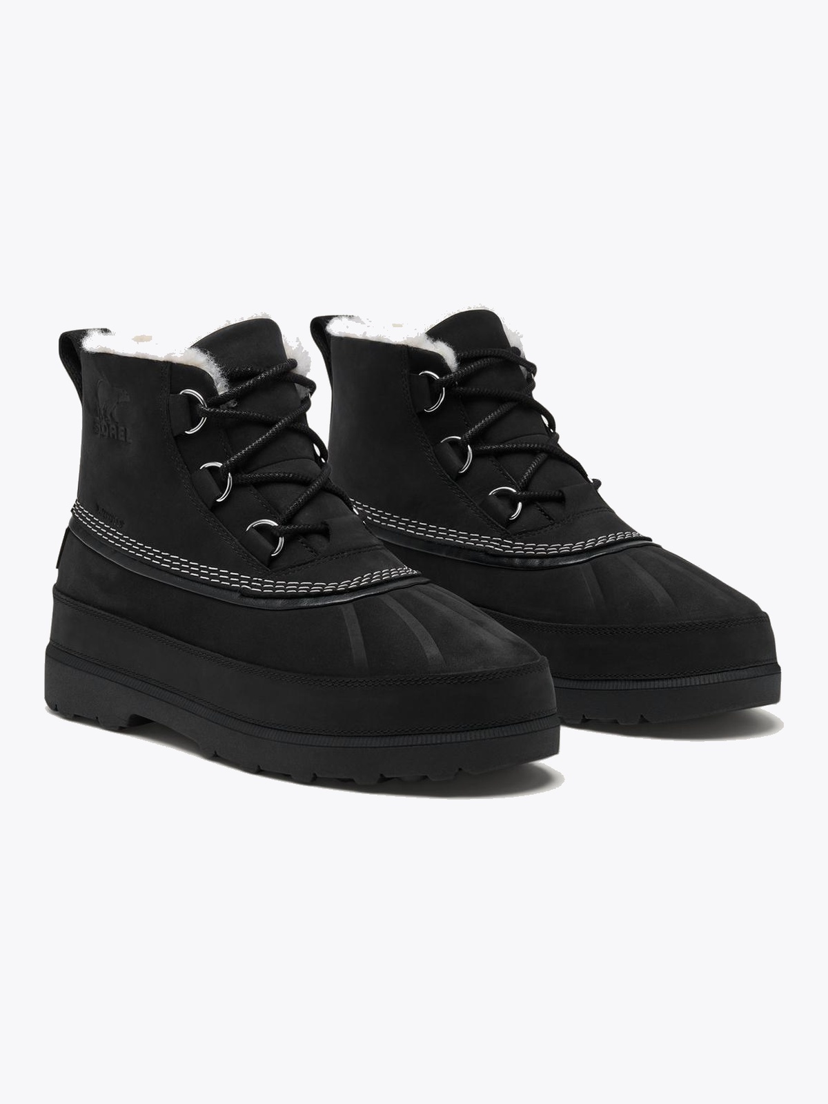 Sorel Ambler Fireside Chukka Water Proof Black / Dark Stone