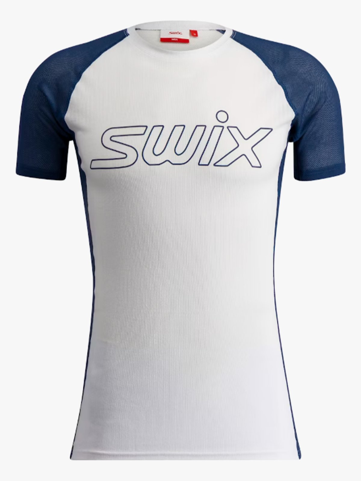 Swix RaceX Light Short Sleeve Bright White / Lake Blue