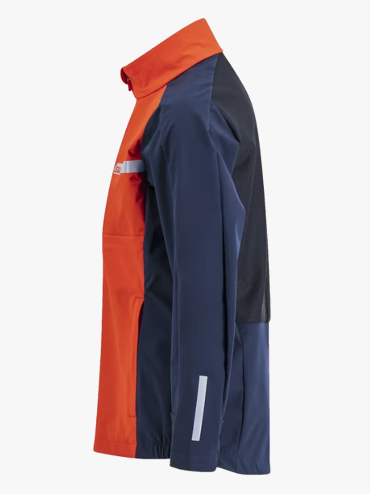 Swix Roadline Wind Jacket Junior Fiery Red / Dark Navy