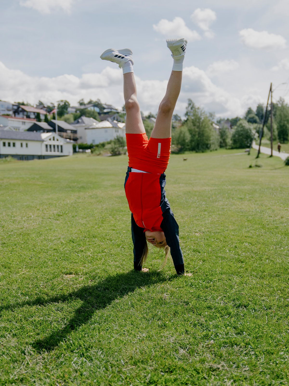 Swix Roadline Half Tights Junior Fiery Red