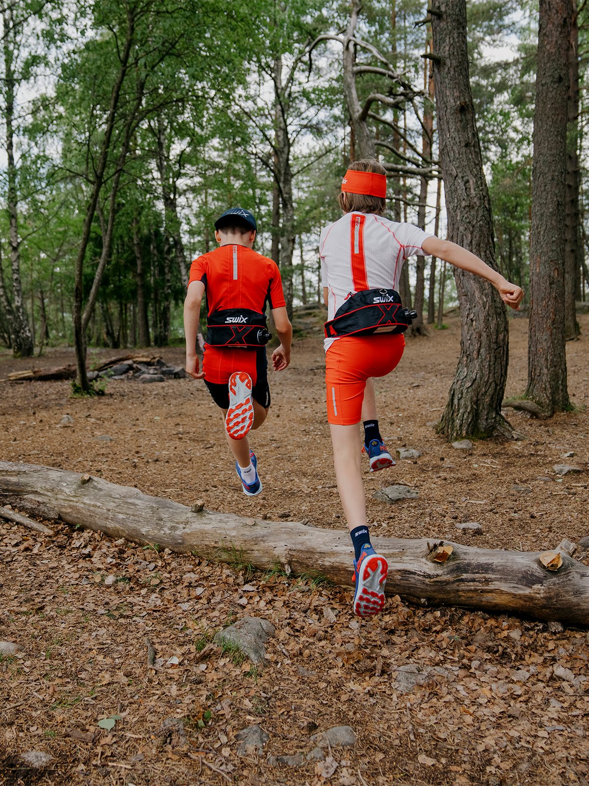 Swix Roadline Half Tights Junior Fiery Red